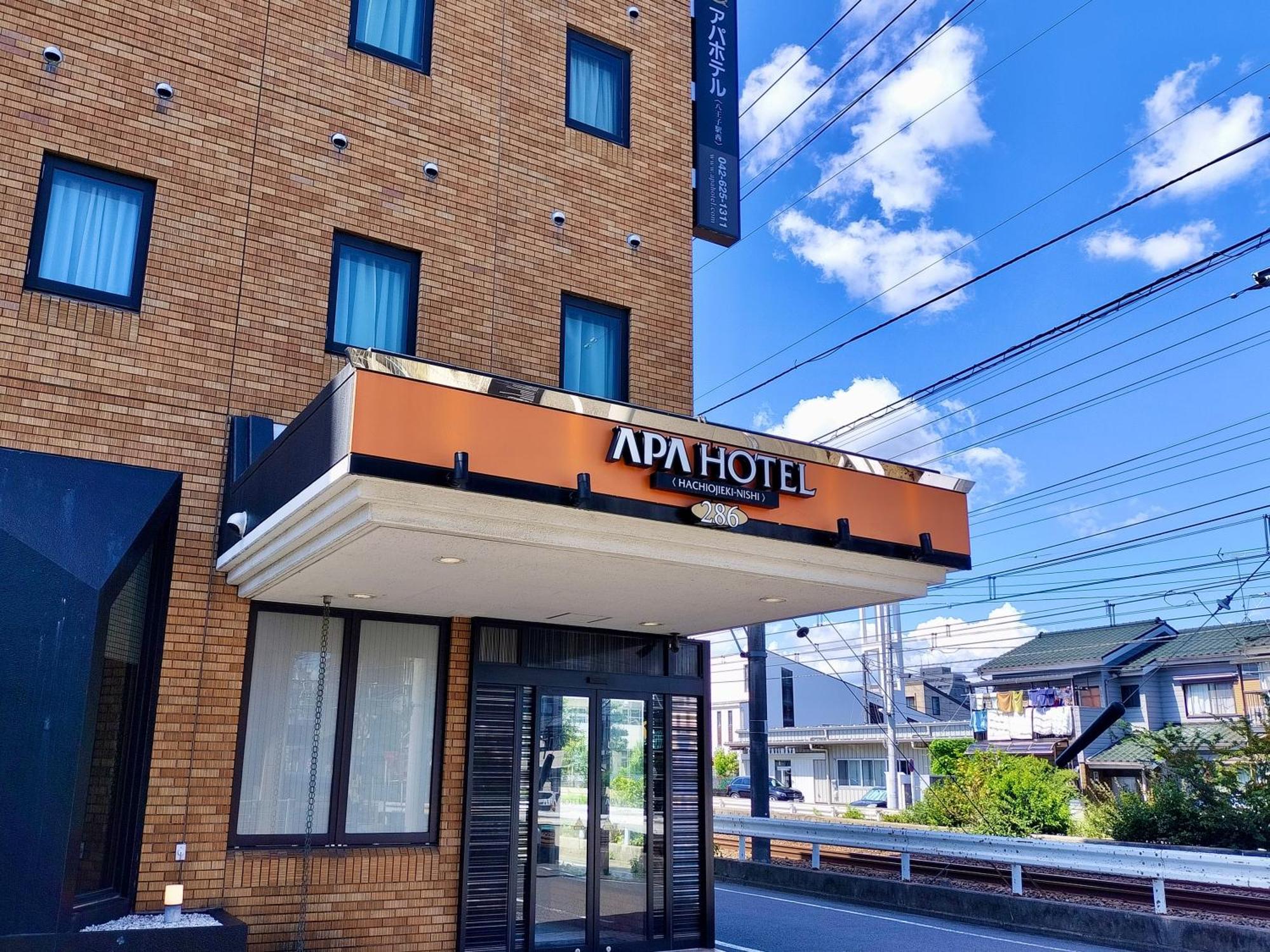 APA Hotel Hachioji Eki Nishi Eksteriør billede